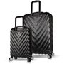 Zoozie Bags Juego de Maletas de 2 Piezas Negro